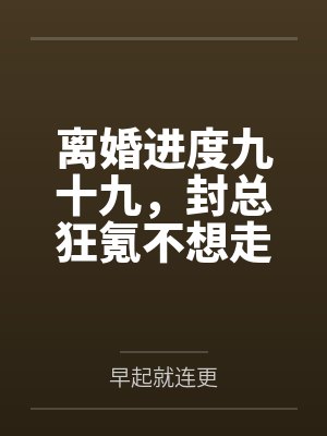 离婚进行时免费阅读全文封面
