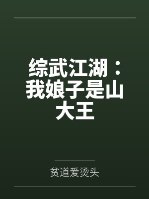 综武江湖：我娘子是山大王封面