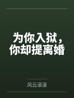 为你入狱，你却提离婚封面