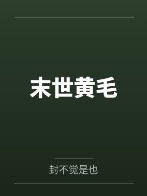 末世黄毛封面