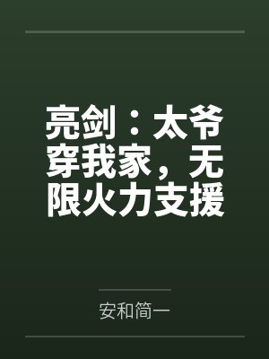 亮剑：太爷穿我家，无限火力支援封面